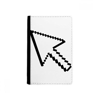 Imagem de Mouse de computador Arrow Pixel Passport Holder Notecase Burse Carteira Capa Cartão Bolsa, Multicolor