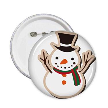 Imagem de Mas, boneco de neve de desenho animado, festival, alfinetes, botão, emblema, acessório, decoração, 5