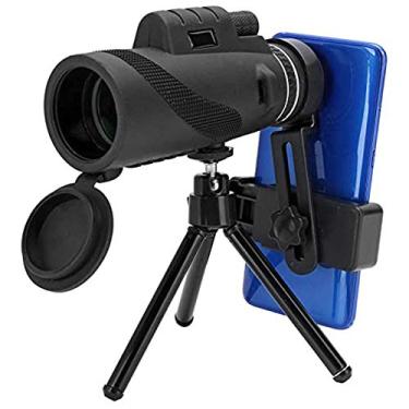 Imagem de Telescópio monocular, compacto Ultra Clear 40x60 High Power HD Monocular com para adultos e crianças, à prova d'água de baixo alcance à prova d'água anti-nevoeiro para observação de pássaros, viagens