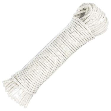 Imagem de West Coast Corda trançada de algodão sólida Paracord – Vem em 30 metros de comprimento (3/16 polegadas)