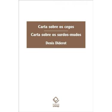 Imagem de Carta sobre os cegos e Carta sobre os surdos-mudos