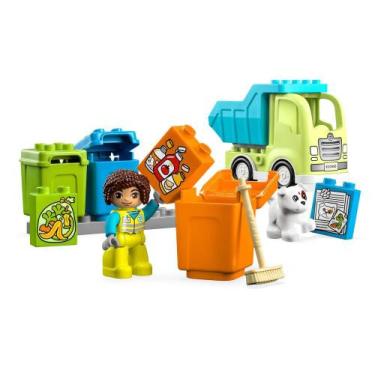 Imagem de Blocos De Montar - Caminhao De Reciclagem  -  Duplo - Lego Do Brasil