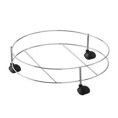 Imagem de Suporte para Vaso de Plantas Porta Botijão de Gás com Rodas Reforçadas