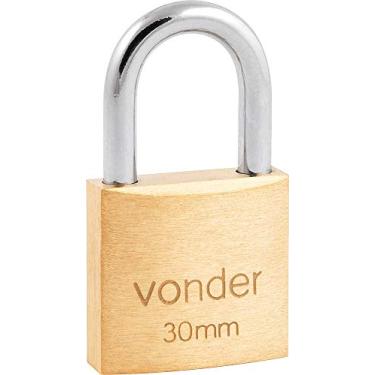 Imagem de Vonder, Cadeado De Latão 30 Mm.