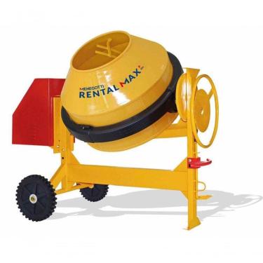 Imagem de Betoneira 400l Rental Max Com Motor Monofásico 2cv 220v 60hz 4p Com Roda Maciça Menegotti