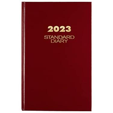 Imagem de AT-A-GLANCE Diário diário 2023, agenda padrão, 12 meses, 19 cm x 30 cm, grande, capa dura, vermelho (SD37613)