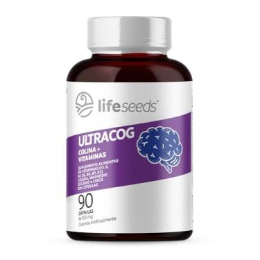 Imagem de ULTRACOG - Colina 400mg + Vitaminas D3, E, B1, B5, B6, B9, B12, Magnésio, Selênio e Zinco – 90 Cápsulas