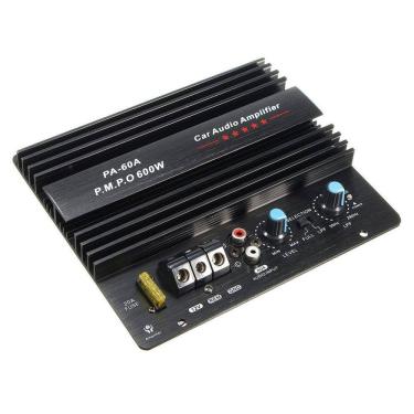 Imagem de 12V 600W Amplificador de áudio de carro de alta potência Poderoso baixo Subwoo