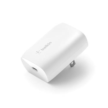 Imagem de Belkin 30W USB C Wall Charger with PPS, PowerDelivery, USB-IF Certified PD 3.0 Fast Charging for iPhone 13, Pro, Pro Max, Mini, Galaxy S21 Ultra, Plus, iPad, Tab S7, AirPods, MacBook Air and More