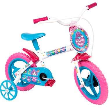 Imagem de Bicicleta Infantil Aro 12 Da Styll Baby Com Rodinhas Estável Assento Ajustável Diversão Segura para Crianças, Design Atrativo Promovendo Desenvolvimento Físico (Rosa)