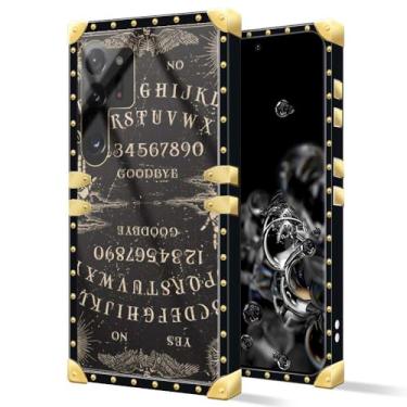 Imagem de DAIZAG Compatível com capa para Samsung Galaxy S24 Ultra, B Witchy Ouija Board Luxury Elegant Women Girls Metal Decoration Corner Classic Retro Soft TPU Case