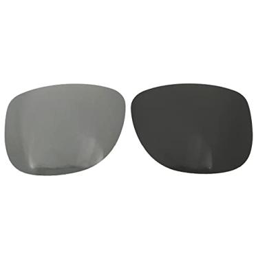 Imagem de Wetnenss Lentes de substituição para óculos de sol Rayban Justin RB4165 (54 mm) / polarizadas de 1,5 mm/fáceis de instalar (fotocrômica)
