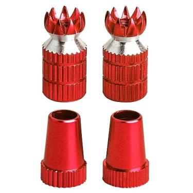 Imagem de Hobbypark Aluminum RC Transmitter Stick Ends Controller Thumb Rocker M3 Thread for TX Futaba/FrSky/Spektrum DX6i DX7S DX8 DX9 / Taranis X9D /ETurnigy 9X / Hitec Aurora 9 (Red)