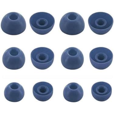 Imagem de Fones de ouvido de substituição, pontas compatíveis com Soundcore by Anker P20i, 6 pares P/M/G, 3 tamanhos, pontas de silicone macio para P20i /P2 Mini/P3i/P30i/P40i –Navy 713