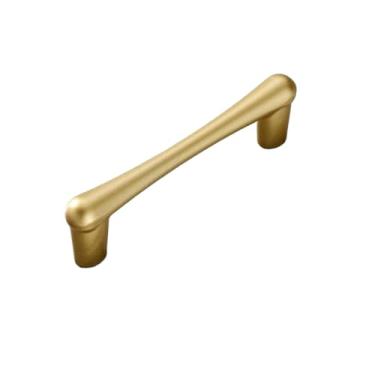 Imagem de armário de cozinha do ouro da areia da liga de alumínio segura os puxadores da gaveta da porta do guarda-roupa puxa a ferragem da mobília, ouro da areia 96mm