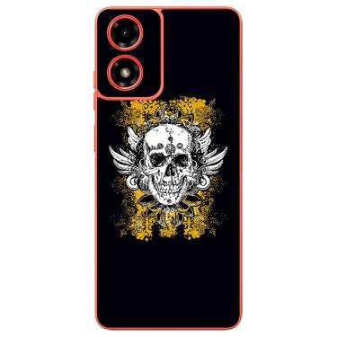 Imagem de Capa Adesivo Skin374 Verso Para Motorola Moto G04S (2024)