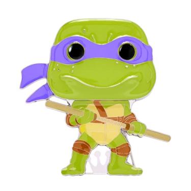 Imagem de Funko Pop Enamel Pin: Teenage Mutant Ninja Turtles - Donatello Enamel Pins - Cute Collectable Novelty Brooch - for Backpacks & Bags - Gift Idea - Official Merchandise - Superheroes Fans
