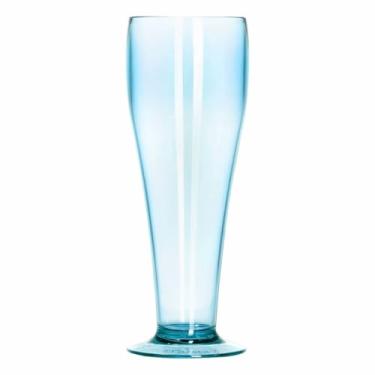 Imagem de Kit 6 Taças Chopp 330ml Acrilica - Aloha (Azul)