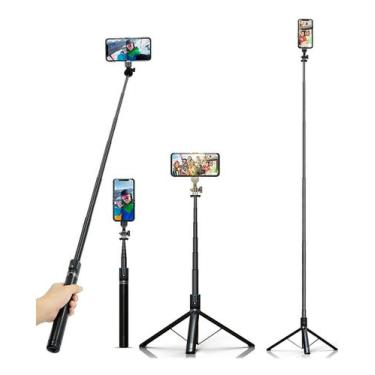 Imagem de Tripé e Bastão Pau de Selfie Celular O Maior 1,70mt C Remoto - Ltomex