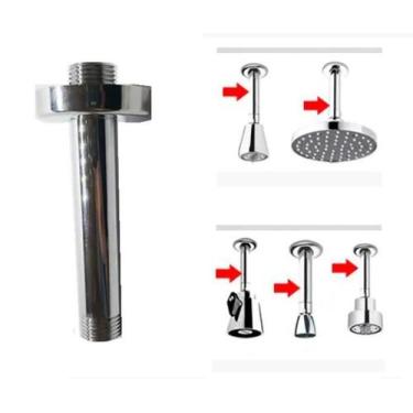Imagem de Tubo Saída de Teto Fabrimar Cromado 1/2" - 04603