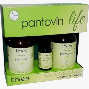 Imagem de Pantovin Life Kit Crescimento Capilar 250ml Shampoo, Mascara e Tonico 