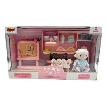 Imagem de Coleção Casinha Feliz Brinquedo Sala De Estudos Zoop Toys, Sala de Est