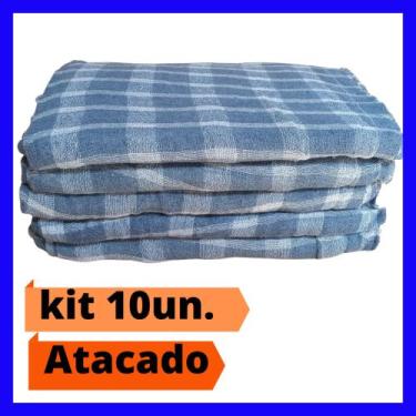 Imagem de 10UN. Pano de Chão Grande Xadrez  Pano Para limpeza - NV