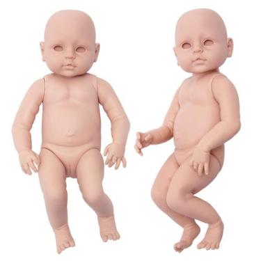 Imagem de Kit Para Arte Reborn Molde Menina Corpo De Vinil Siliconado - TOYS 2U