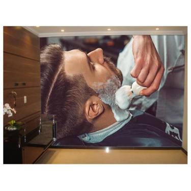 Imagem de Papel De Parede Barbearia Retrô 3D Brb02 - Você Decora