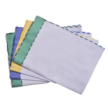 Imagem de Kit 03 Panos De Prato Grande Sortido 63x42cm Barrado Xadrez - Loja Loj