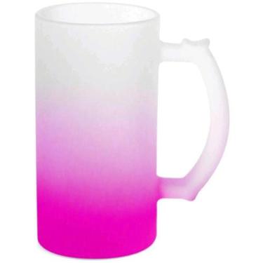 Imagem de Caneca para Sublimação Chopp Vidro Jateada 475ml 12 Unidades - Deko, R