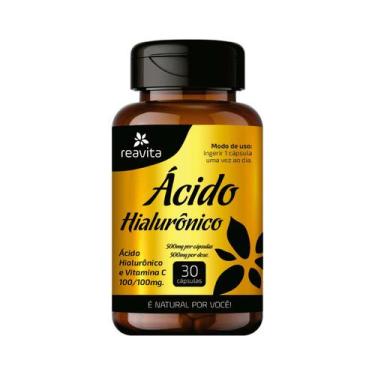 Imagem de Ácido Hialurônico - 30 cáp de 500mg - Reavita