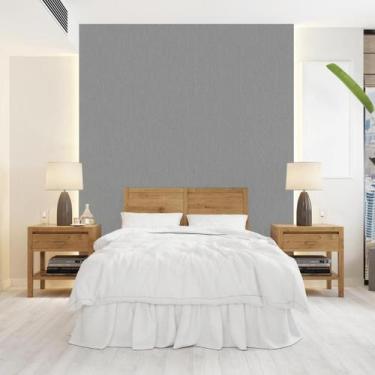 Imagem de Papel de Parede Textura Anubis Preto ou Cinza - Rolo com 10 Metros  Re