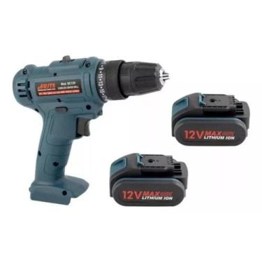 Imagem de Parafusadeira/Furadeita Arita 12v com 02 Baterias 30 Bits