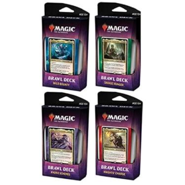 Imagem de Magic The Gathering MTG Throne of Eldraine: All 4 Brawl Decks!