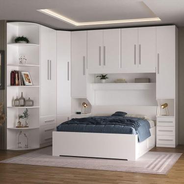 Imagem de Dormitório De Casal Completo 1219 Branco