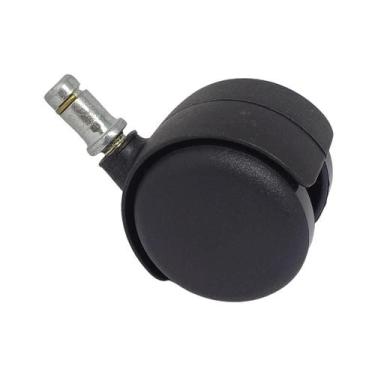 Imagem de Rodízio para Mocho sem Bucha Pvc (Preto) - SQD