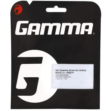Imagem de Corda Gamma Moto 17L 1.24mm Preta - Set Individual