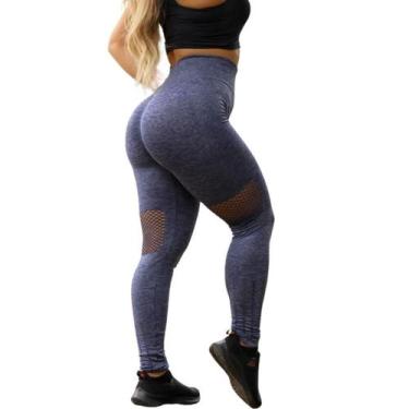 Imagem de Legging Empina BumBum Sem Costura Cintura Alta Coleção 2023 - Gringas 