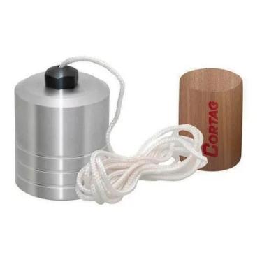 Imagem de Prumo Parede Nivelador em Aço Carbono 500g Pedreiro - cortag