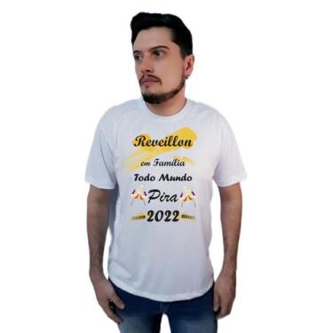Imagem de Camiseta réveillon 2022 branca - SCONDERIJO, Estampa 25, G