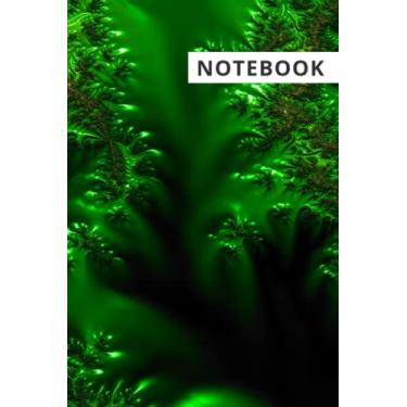 Imagem de Beautiful Notebook with fractal art cover, Daily Planner, Journal, Corporate Gift, 120 lined pages, 6x9, Funny Gift, Boss Gift, Organizer, Office Humor, Gag Gift, Gift for Her, Gift for Him