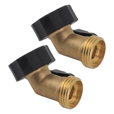 Imagem de Válvula de Corte de Mangueira de Jardim de Latão, Controle Flexível, Pescoço de Ganso, Conector de água, Irrigação, Lavagem de Carro