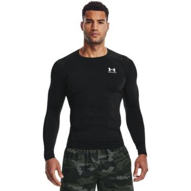 Imagem de Camiseta Manga Longa de Compressão Masculina Under Armour HeatGear, Pr