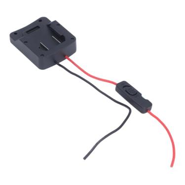 Imagem de Kit Conversor de Bateria Com Interruptor Fuze Terminais de Fio Ferramenta Elétrica Adaptador de Bateria Conector de Alimentação para Carro Rc
