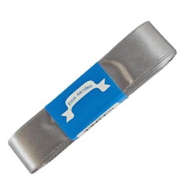 Imagem de Fita de Cetim Trader 22mm N5 com 10 Metros, COR 180 CINZA, 10 Metros