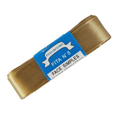 Imagem de Fita de Cetim Trader 22mm N5 com 10 Metros, COR 105 BEGE ESCURO, 10 Me