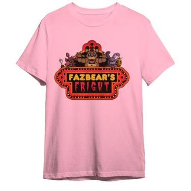Imagem de Camiseta Fnaf Fazbear's Fright Animatronics Horror Filme  - Abstract G