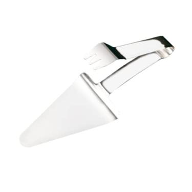 Imagem de WOIWO 1 espátula de pizza de aço inoxidável, ferramentas de cozimento, restaurante, espátula de pizza doméstica, espátula de pão de aço inoxidável, espátula triangular