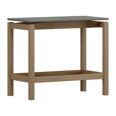 Imagem de Mesa Lateral Aparador 67 cm 2150 Oak Ferrolack Milani Store